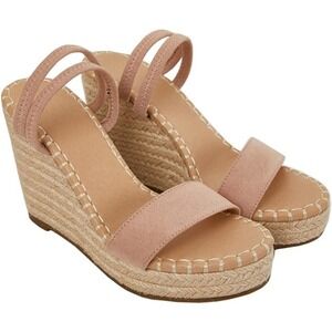 Women Ankle Strap Wedge Sandal Open Toe Strappy Sandal Espadrille Platform